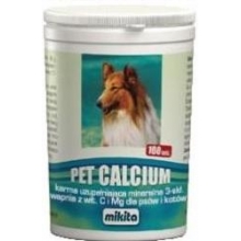 MIKITA Pet Calcium, 100tab