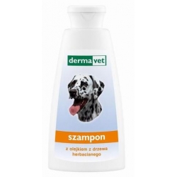 DERMAVET Antybakteryjny szampon dla psów z olejkiem herbacianym, 150ml
