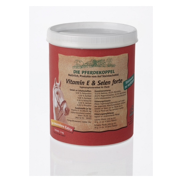 Witamina E + Selen Forte 1 kg USG 24H!