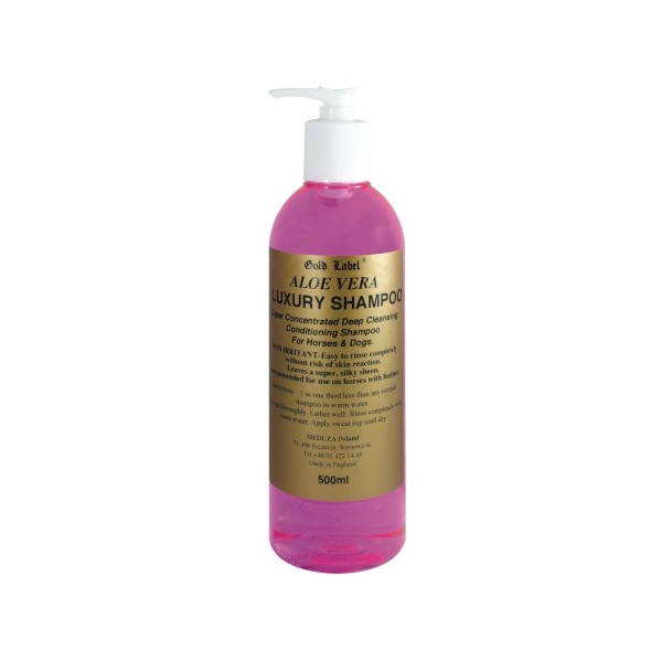 Aloe Vera Luxury Shampoo, 500ml Gold Label
