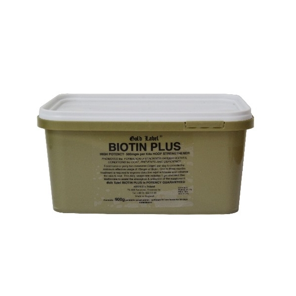 Biotin Plus biotyna z cynkiem, 900g Gold Label