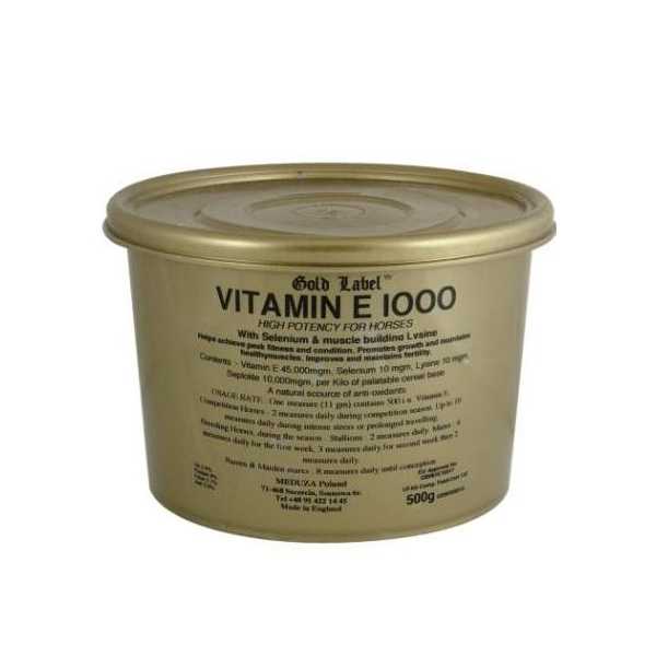 Vitamine E 1000, 500g Gold Label