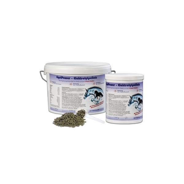 Equi Power Electrolity pellets - peletki, 3000g