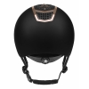 Kask jeździecki Quantinum Chic 2.0 Rosegold czarny Fair Play 24H!