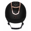 Kask jeździecki Quantinum Chic 2.0 Rosegold czarny Fair Play 24H!