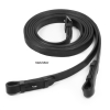 Wodze skórzane gładkie black/silver  Schockemohle
