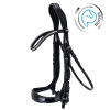 Ogłowie anatomiczne munsztukowe Equitus Gamma black patent/silver SCHOCKEMOHLE 24h!