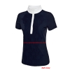 KOSZULKA TURNIEJOWA DAMSKA MALEA DARK NAVY PIKEUR 24H!