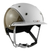 Kask jeździecki Casco Champ-3 Flachsfaser whitegrey