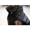 Derka dla psa dwustronna Velvet Stamp black, Kolekcja Essence jesień/zima 2022