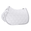 Czaprak Glossy Wave Contrast white z ozdobnym sznureczkiem Eskadron, Kolekcja Core