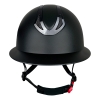 Kask jeździecki Amethyst Shiny Black York