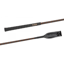 Bat jeździecki skokowy Fleck Patent black-brown 55cm