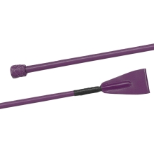 Bat jeździecki Fleck skokowy skórzany purple 60cm