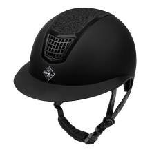 Kask jeździecki Quantinum Eclipse W-V czarny Fair Play