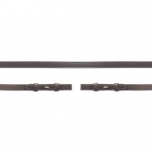 Wodze munsztukowe dark brown/gold Schockemohle