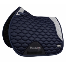 Czaprak Hexagon Air Mesh granatowo-szary Fair Play