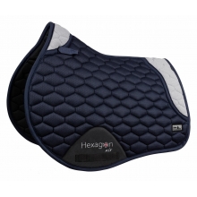 Czaprak Hexagon Air Mesh granatowo-szary Fair Play