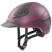 Kask jeździecki Uvex Exxential II ruby