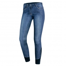 Bryczesy Delphi Jeans z pełnym lejem silikonowym SCHOCKEMÖHLE