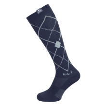 Podkolanówki Argyle deepblue/stone blue Elt