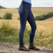 Bryczesy damskie Daniela dark navy Horze