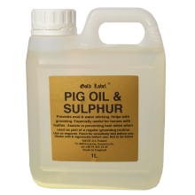 Pig oil and sulphur preparat do ochrony nóg Gold Label