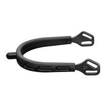 Ostrogi Sprenger Ultra Fit Extra Grip 15mm, zaokrąglone, anthracite, stal nierdzewna