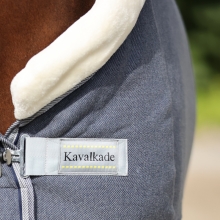 Derka polarowa Elegance grey/beige Kavalkade