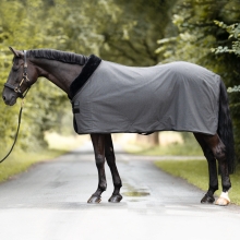 Derka polarowa Elegance grey/black Kavalkade