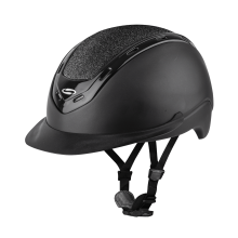 Kask jeździecki Shine H19 black shine Swing