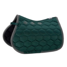Czaprak Glossy Wave racinggreen/grey z ozdobnym sznureczkiem Eskadron, Kolekcja Core