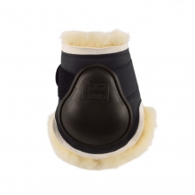 Ochraniacze Protection fetlock Boots dark brown z futerkiem tyły Eskadron, Kolekcja Standard