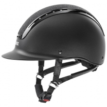Kask jeździecki Uvex suxxeed starshine black