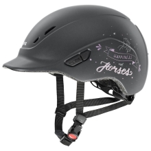 Kask jeździecki kidoxx Happyhorse antracyt Uvex