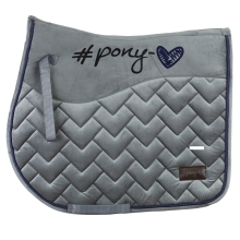 Czaprak #ponylove grey/navy USG