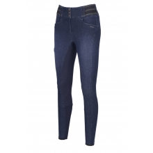 Bryczesy Pikeur Candela Jeans Grip denim blue damskie, Kolekcja jesień/zima 2021