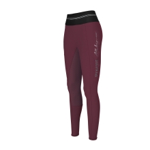 Legginsy damskie Gia Grip Athleisure Pikeur bordeaux, Kolekcja Standard