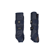 Ochraniacze stajenne Nelson, przody, navy Kolekcja Standard