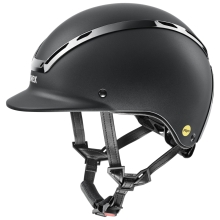 Kask jeździecki Exxeed Mips 3 czarny UVEX