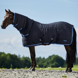 Derka stajenna 150g Glasgow dark blue Horze