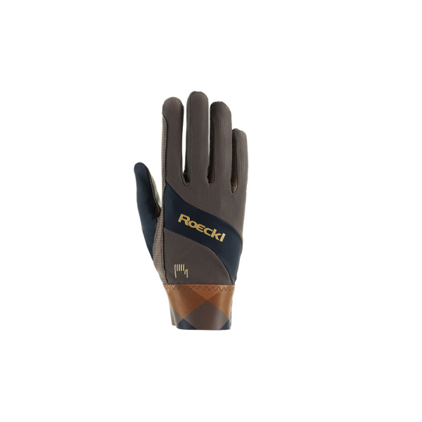 Rękawiczki jeździeckie MARTINGAL 01-310026 k7900 dark brown Roeckl 24H!