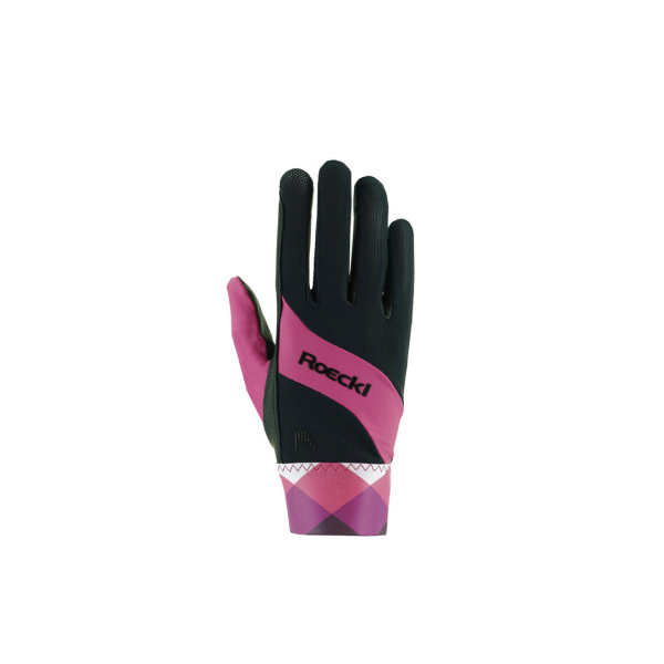 Rękawiczki jeździeckie MARTINGAL 01-310026 k9303 black/posh pink Roeckl 24H!