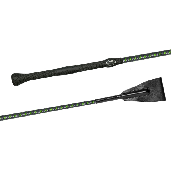 Bat jeździecki Fleck Nylon EVO grip anthracite-apple green