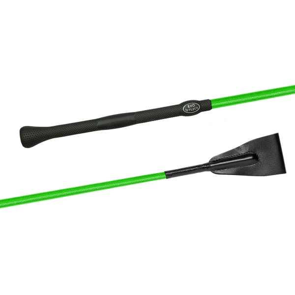 Bat jeździecki Fleck Nylon EVO grip apple green