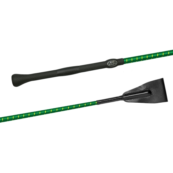 Bat jeździecki Fleck Nylon EVO grip light green-yellow