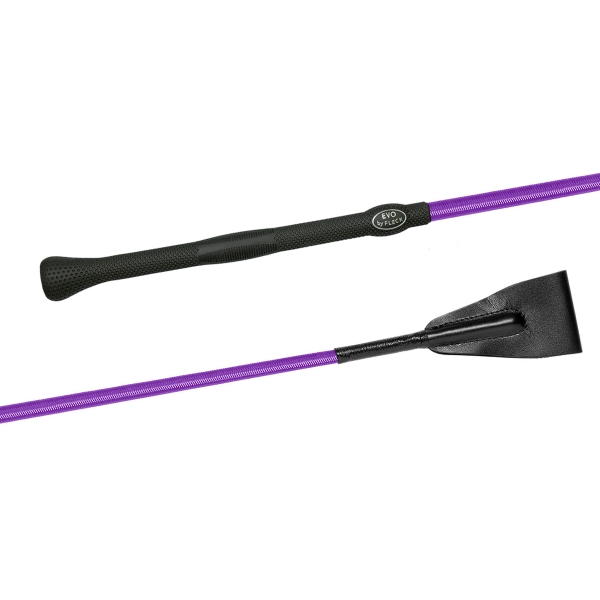 Bat jeździecki Fleck Nylon EVO grip purple