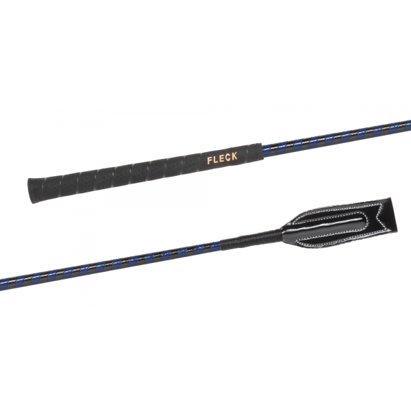 Bat jeździecki skokowy Fleck Patent black-blue 55cm