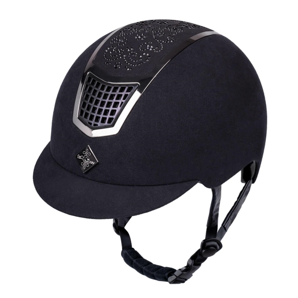 Kask jeździecki Quantinum Chic czarny Fair Play 24H!