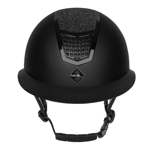 Kask jeździecki Quantinum Eclipse W-V czarny Fair Play